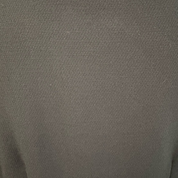 Size 6 Ann Taylor long sleeve black dress. Gold zippers. Polished/professional - Picture 6 of 8